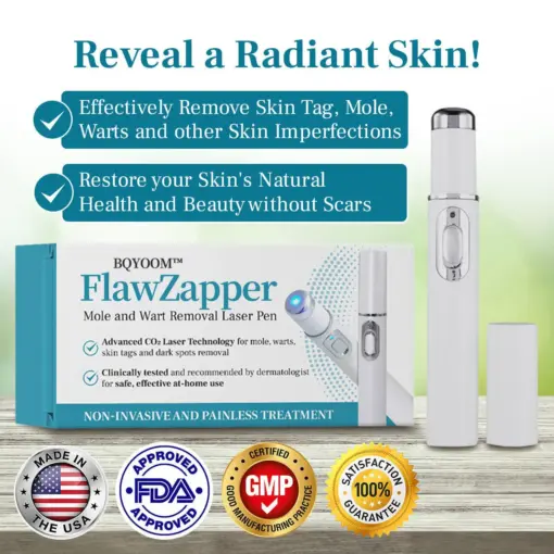 BQYOOM™ FlawZapper Mole and Wart Removal Laser Pen