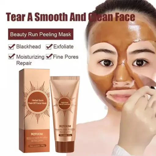 BQYOOM Herbal Spots Peel-Off Facial Mask - Image 3