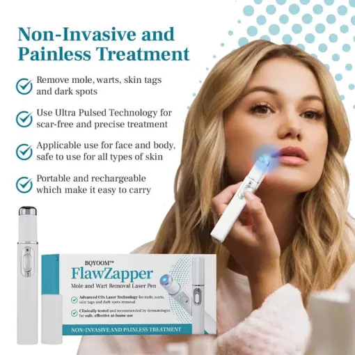 BQYOOM™ FlawZapper Mole and Wart Removal Laser Pen - Image 4