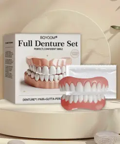 【BQYOOM® Official Store】🦷Advanced Full Denture Set ⏳Limited-Time 30-Minute Discount!⏳