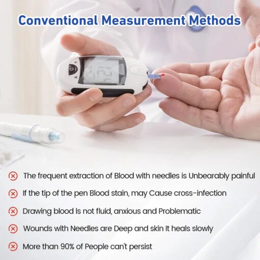BQYOOM™ Laser Blood Glucose Monitoring Device - Image 2