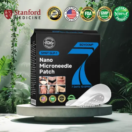 BQYOOM® SMGT-GLP-1 Nano Microneedle Patch
