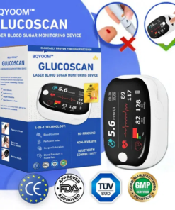 BQYOOM™ Laser Blood Glucose Monitoring Device