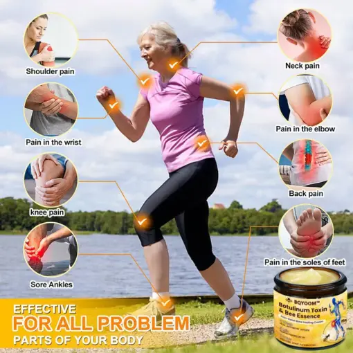 BQYOOM™ Botulinum & Bee Essence Pain-Relief Bone Healing Cream - Image 3