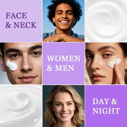 BQYOOM™ Premium Neck Firming Cream - Retinol & Collagen Treatment for Wrinkles, Sagging Skin & Double Chin Reduction - Image 2