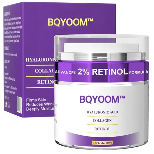 BQYOOM™ Premium Neck Firming Cream - Retinol & Collagen Treatment for Wrinkles, Sagging Skin & Double Chin Reduction