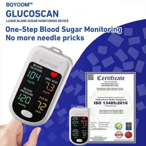 BQYOOM™ 5th Gen FDA-Approved Non-Invasive Glucose Testing - Image 4