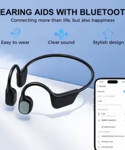 BQYOOM™ Bone Conduction Smart Hearing Aid Bluetooth Earphones