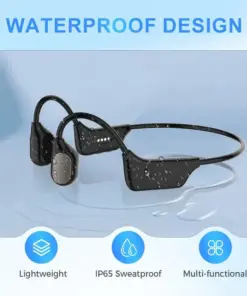 BQYOOM™ Bone Conduction Smart Hearing Aid Bluetooth Earphones