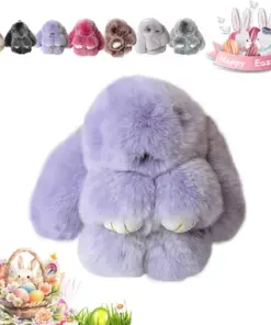 BQYOOM Handmade Soft Bunny Charms