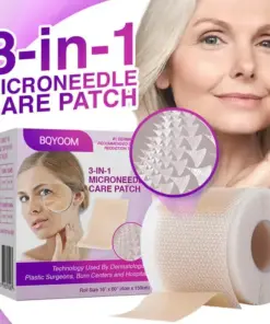 BQYOOM® 3-in-1 Microneedle Anti-Aging Patch