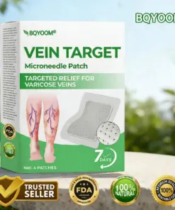 BQYOOM® Vein TargetThe First Microneedle Patch for Vein Care