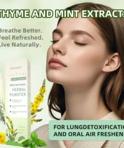 BQYOOM™ Mullein Relaxation Stick Soothes Lungs, Detoxifies, Freshens Breath